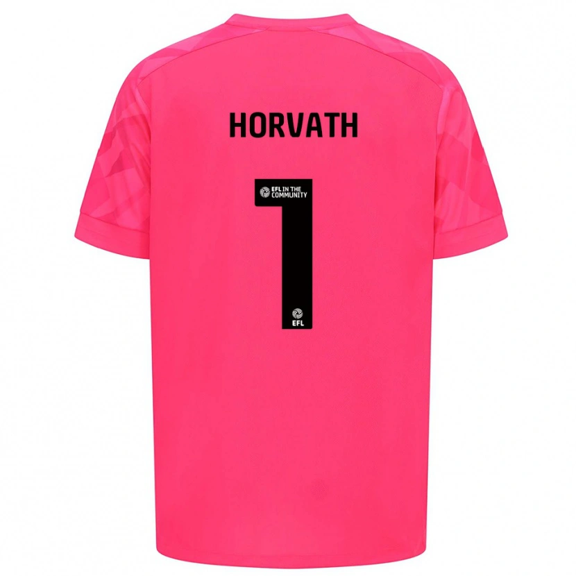 Danxen Kvinder Ethan Horvath #1 Rose Pink Målmandstrøje 2025/26 Trøje T-shirt