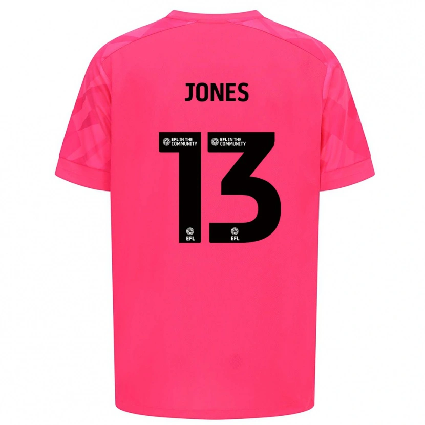 Danxen Kvinder Sam Jones #13 Rose Pink Målmandstrøje 2025/26 Trøje T-shirt