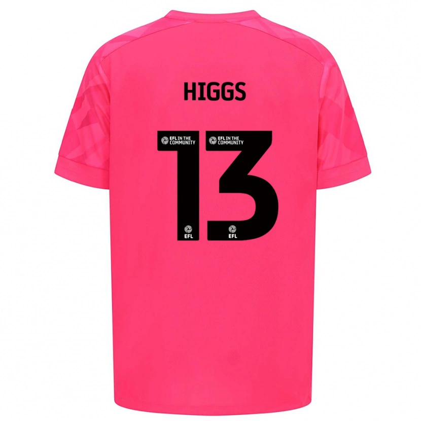Danxen Kvinder Daniel Higgs #13 Rose Pink Målmandstrøje 2025/26 Trøje T-shirt
