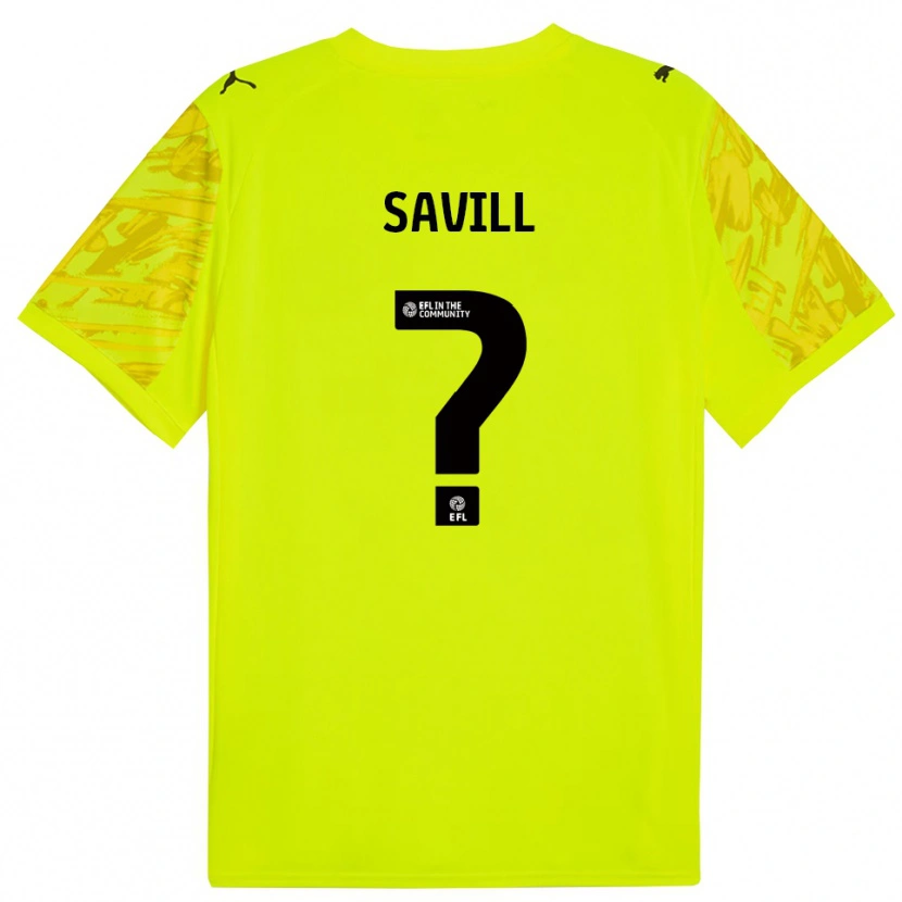 Danxen Kvinder Delainy Savill #0 Fluorescerende Grøn Målmandstrøje 2025/26 Trøje T-shirt