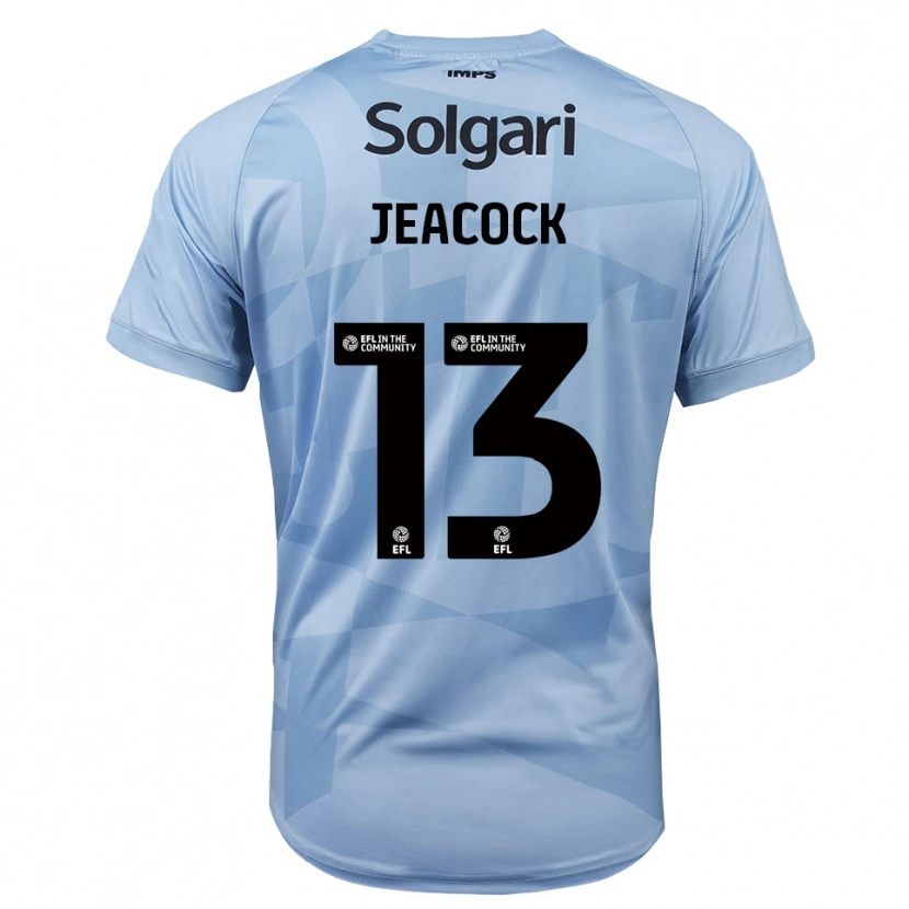 Danxen Kvinder Zach Jeacock #13 Lys Himmelblå Målmandstrøje 2025/26 Trøje T-shirt