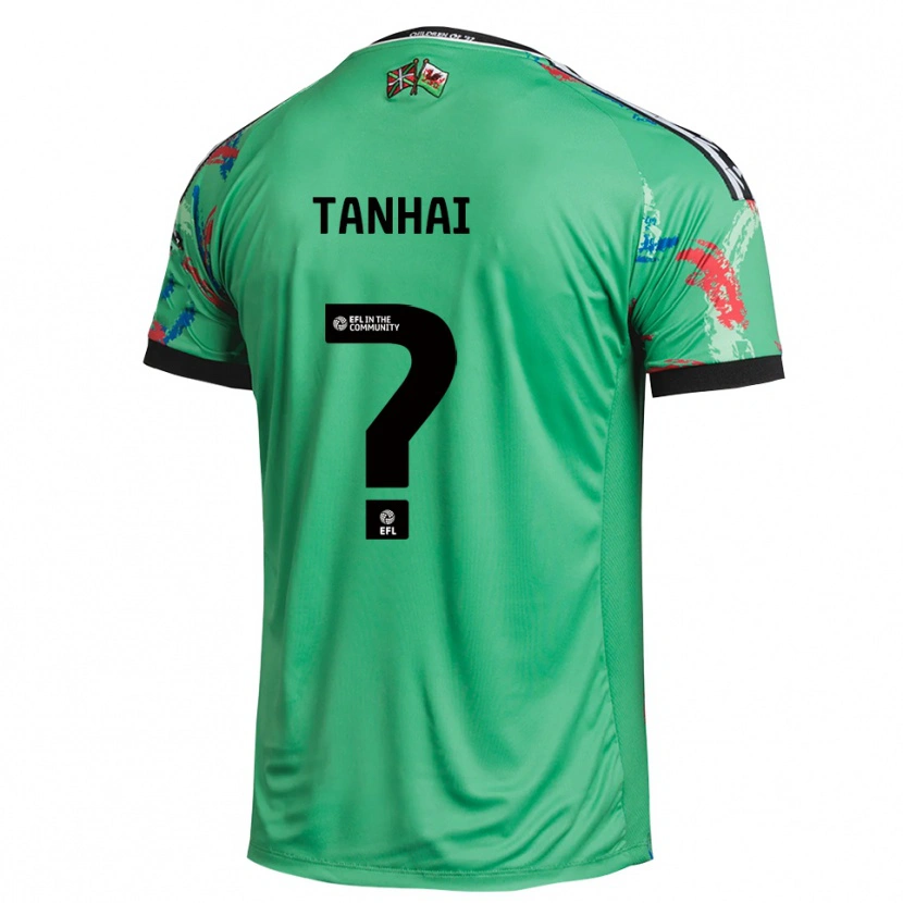 Danxen Kvinder Cassius Tanhai #0 Grøn Rød Målmandstrøje 2025/26 Trøje T-shirt