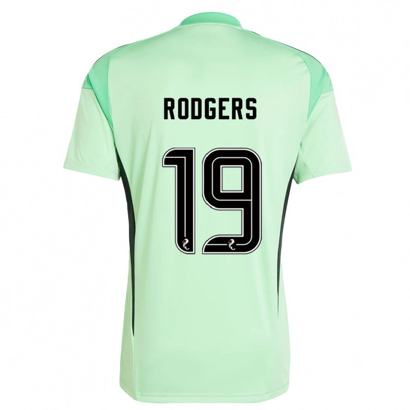 Danxen Kvinder Lisa Rodgers #19 Lys Grøn Sort Målmandstrøje 2025/26 Trøje T-shirt