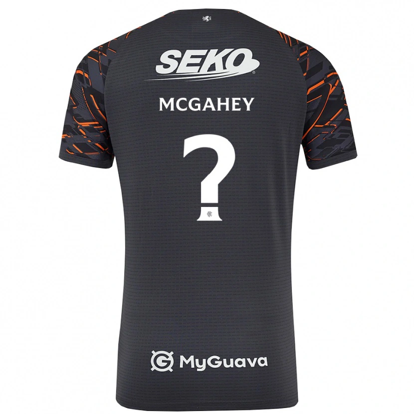 Danxen Kvinder Lewis McGahey #0 Mørk Grå Målmandstrøje 2025/26 Trøje T-shirt