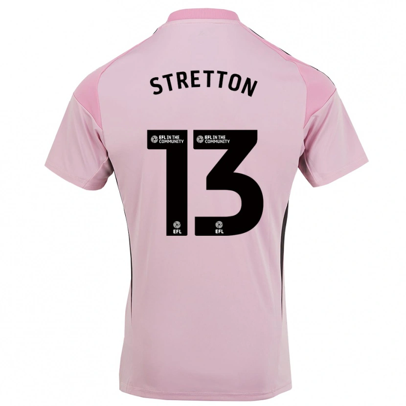Danxen Kvinder Leo Stretton #13 Kirsebærblomme Pink Målmandstrøje 2025/26 Trøje T-shirt
