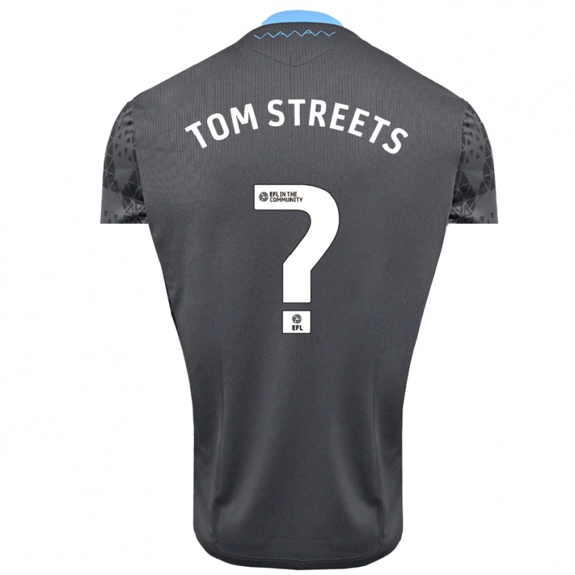 Danxen Kvinder Tom Streets #0 Grå Hvid Målmandstrøje 2025/26 Trøje T-shirt