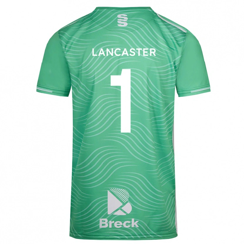 Danxen Kvinder Aaron Lancaster #1 Medium Turkis Målmandstrøje 2025/26 Trøje T-shirt