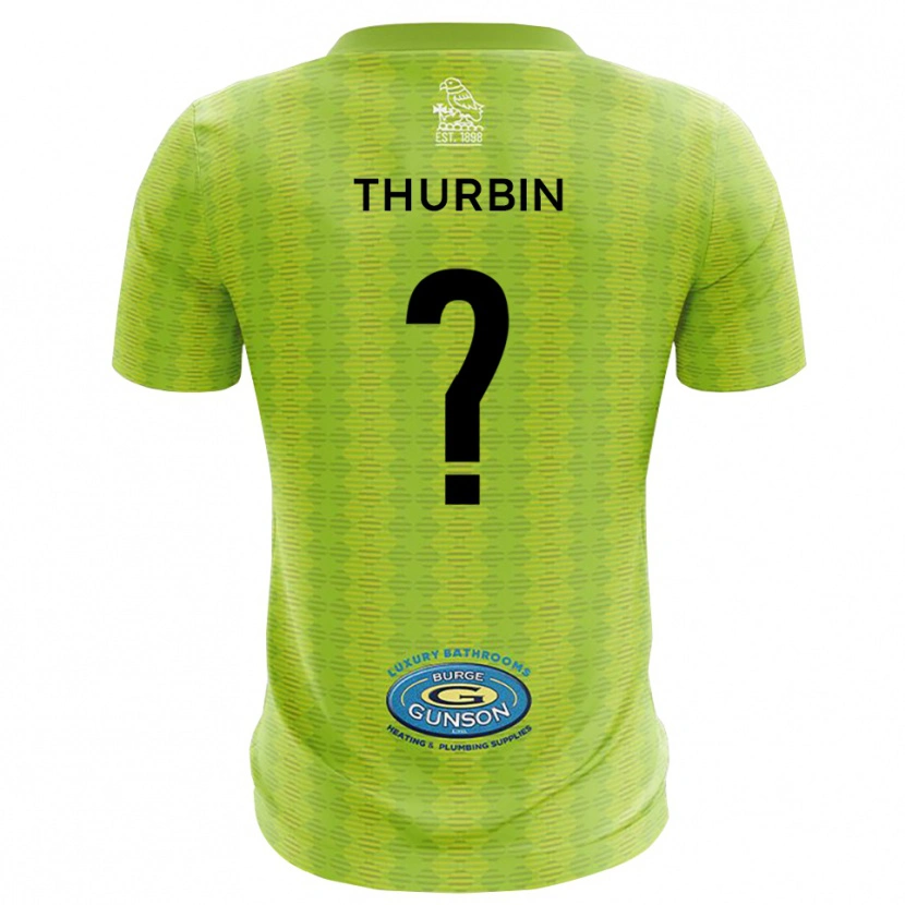 Danxen Kvinder Johnny Thurbin #0 Eng Grøn Målmandstrøje 2025/26 Trøje T-shirt