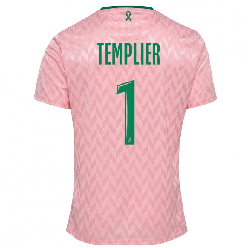 Danxen Kvinder Emma Templier #1 Pink Grøn Målmandstrøje 2025/26 Trøje T-shirt