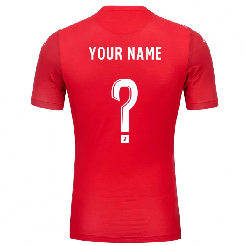 Danxen Kvinder Red Star Paris Rød Hvid Målmandstrøje 2025/26 Trøje T-shirt