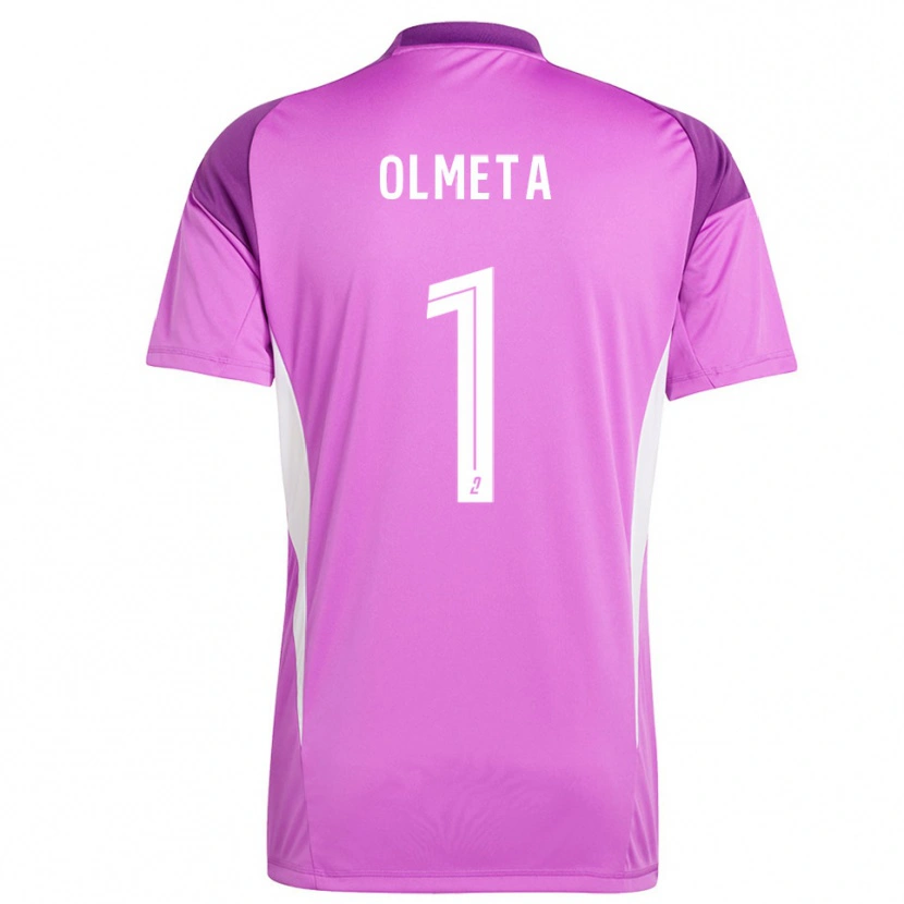 Danxen Kvinder Lisandru Olmeta #1 Lavendel Målmandstrøje 2025/26 Trøje T-shirt
