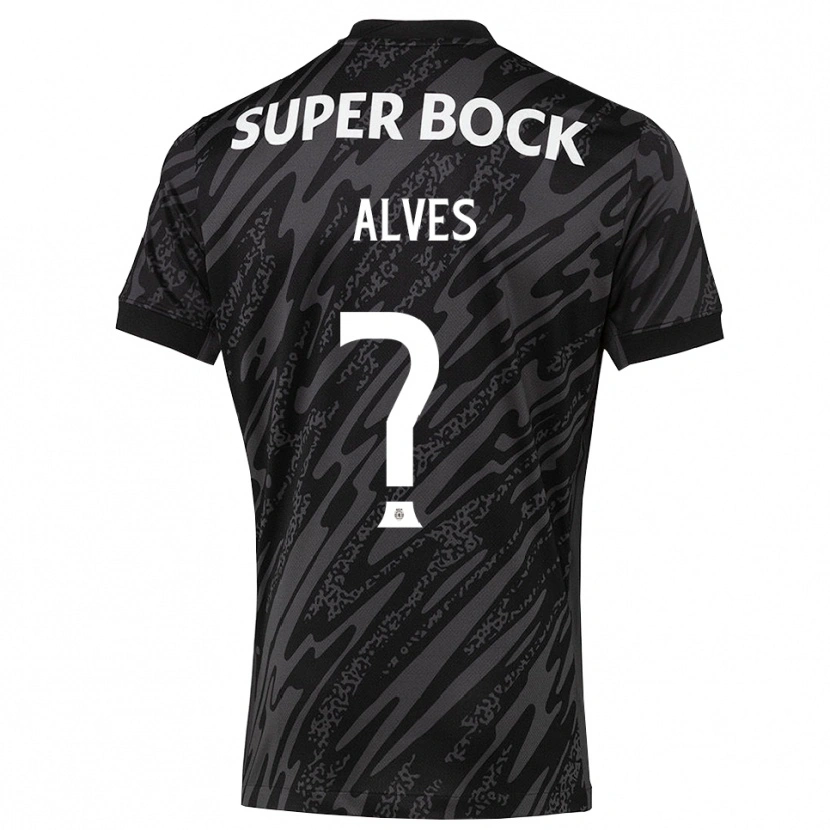 Danxen Kvinder Guilherme Alves #0 Grå Sort Hvid Målmandstrøje 2025/26 Trøje T-shirt