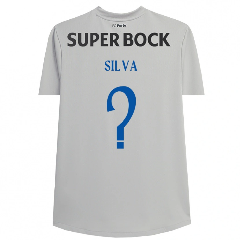 Danxen Kvinder Gonçalo Silva #0 Lysegrå Sort Målmandstrøje 2025/26 Trøje T-shirt