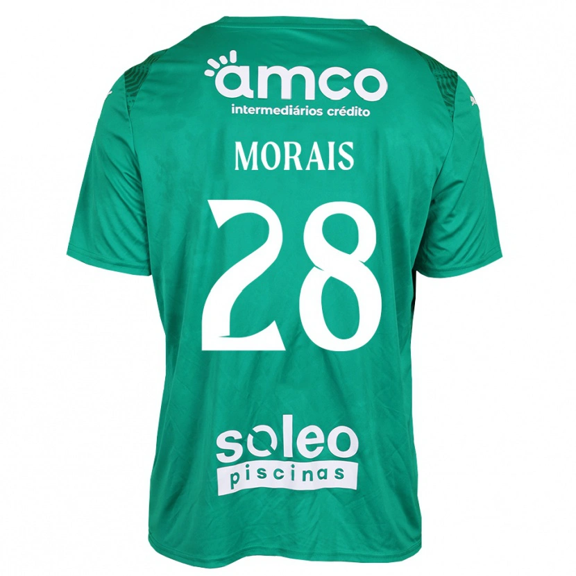 Danxen Kvinder Patrícia Morais #28 Grøn Hvid Målmandstrøje 2025/26 Trøje T-shirt