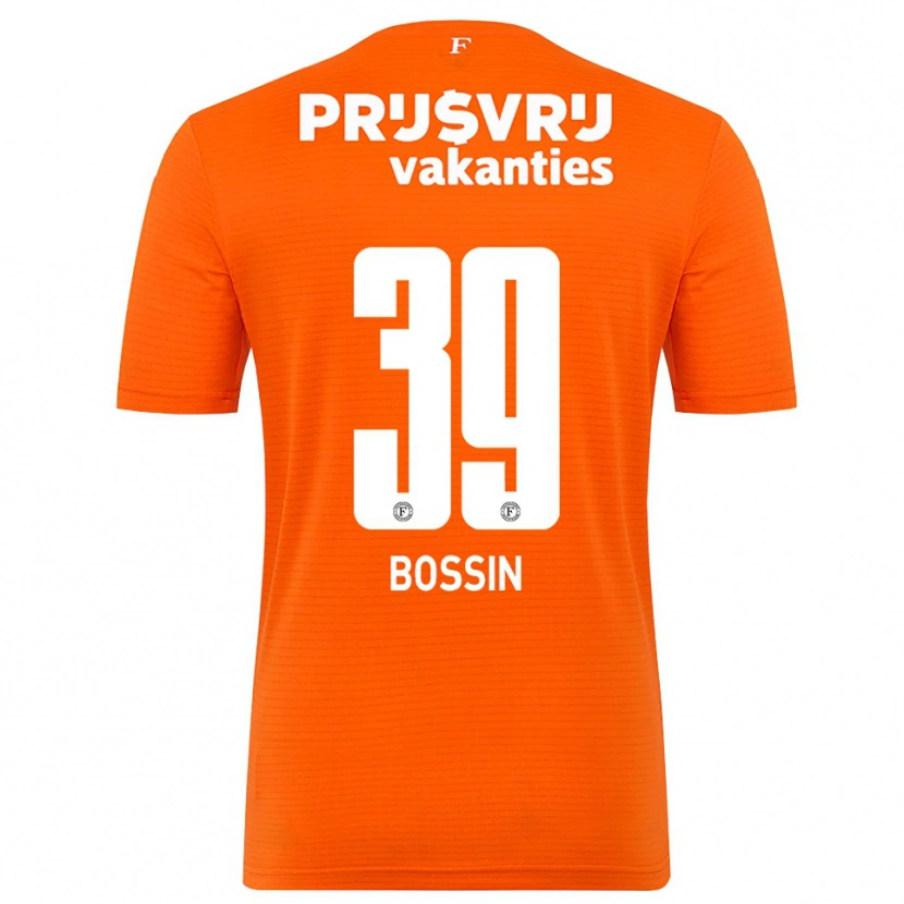 Danxen Kvinder Liam Bossin #39 Orange Sort Målmandstrøje 2025/26 Trøje T-shirt