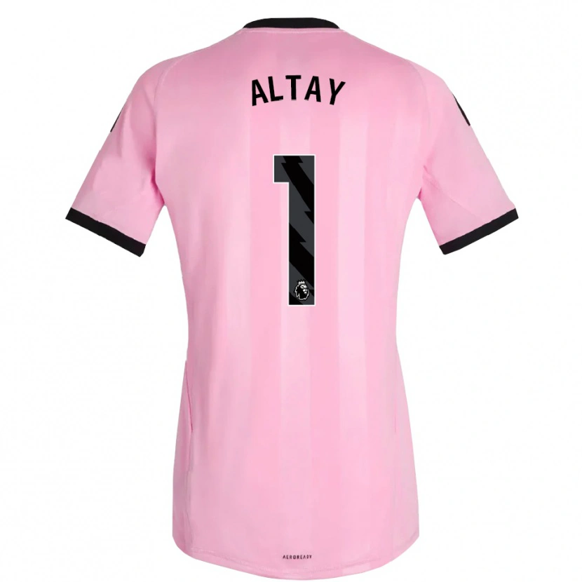 Danxen Kvinder Altay Bayındır #1 Pink Sort Målmandstrøje 2025/26 Trøje T-shirt