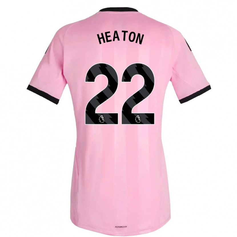 Danxen Kvinder Tom Heaton #22 Pink Sort Målmandstrøje 2025/26 Trøje T-shirt