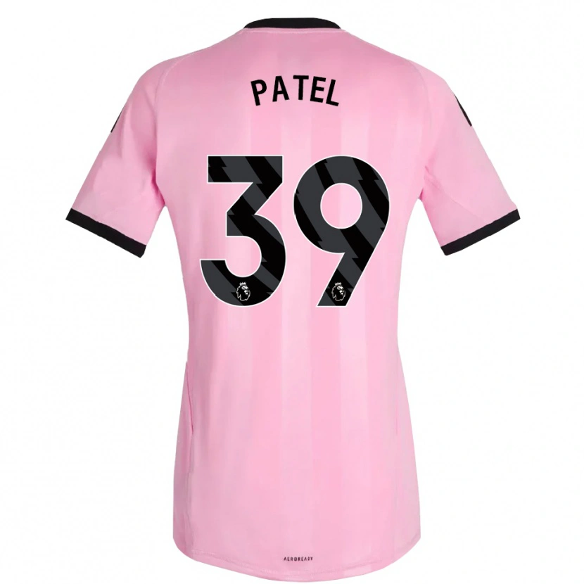 Danxen Kvinder Safia Middleton-Patel #39 Pink Sort Målmandstrøje 2025/26 Trøje T-shirt