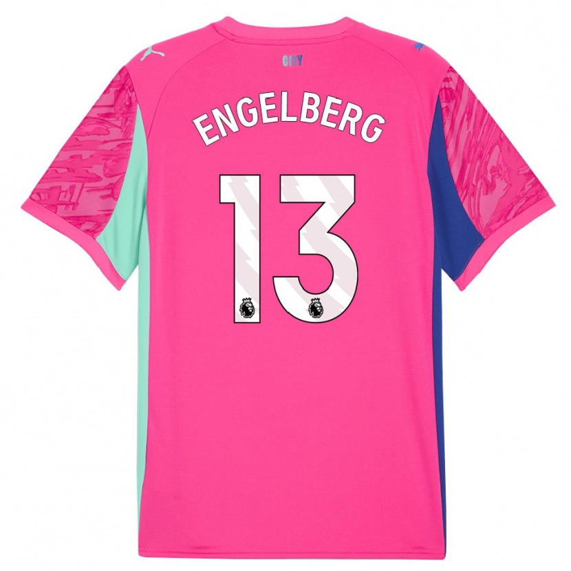 Danxen Kvinder Stavros Engelberg #13 Rose Pink Målmandstrøje 2025/26 Trøje T-shirt