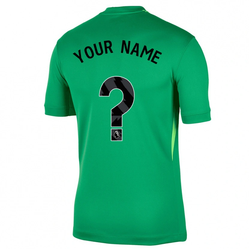 Danxen Kvinder Chelsea FC Grøn Sort Målmandstrøje 2025/26 Trøje T-shirt