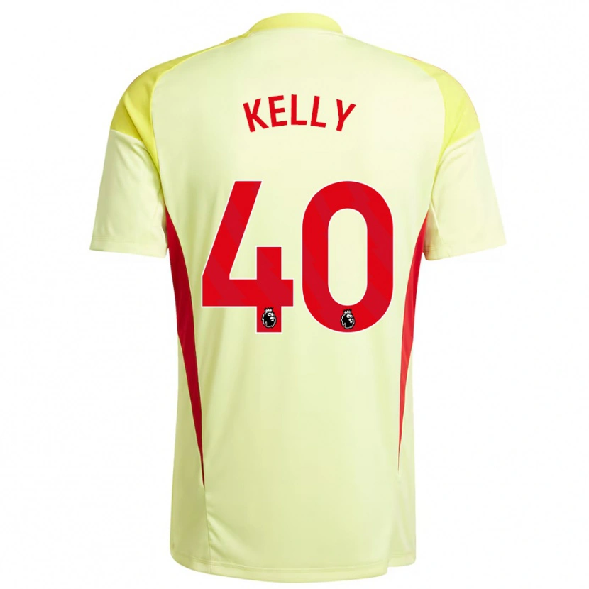 Danxen Kvinder Soffia Kelly #40 Lysegul Målmandstrøje 2025/26 Trøje T-shirt