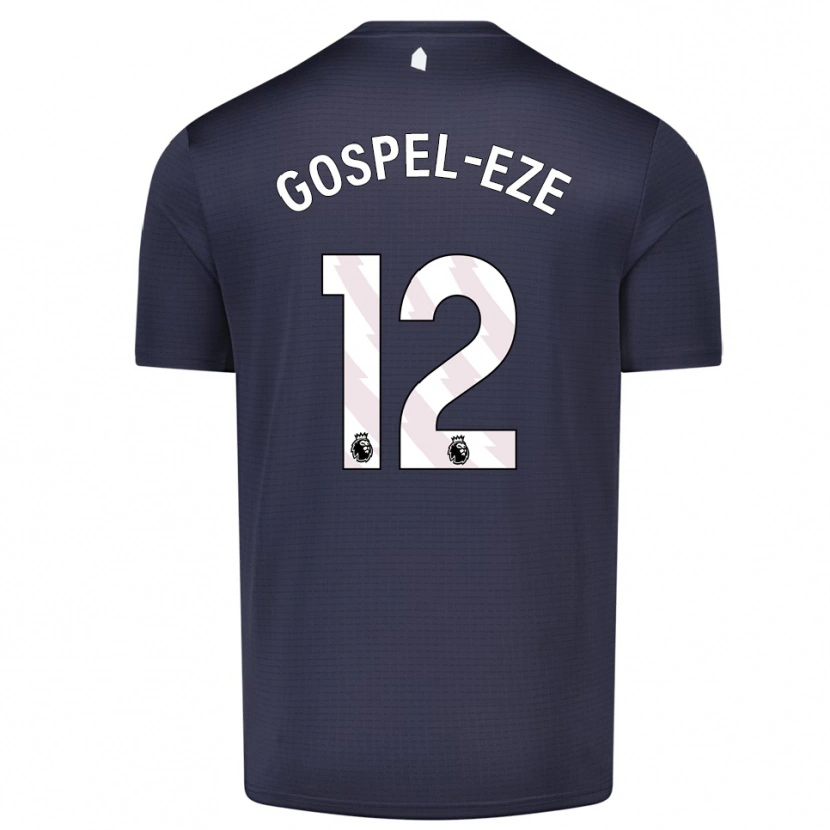Danxen Kvinder Goodness Gospel-Eze #12 Sort Hvid Målmandstrøje 2025/26 Trøje T-shirt