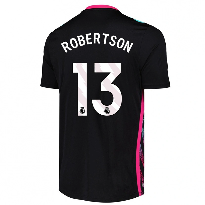 Danxen Kvinder Finley Robertson #13 Sort Hvid Målmandstrøje 2025/26 Trøje T-shirt