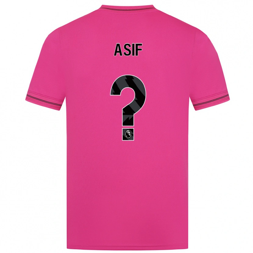 Danxen Kvinder Dawood Asif #0 Magenta Sort Målmandstrøje 2025/26 Trøje T-shirt