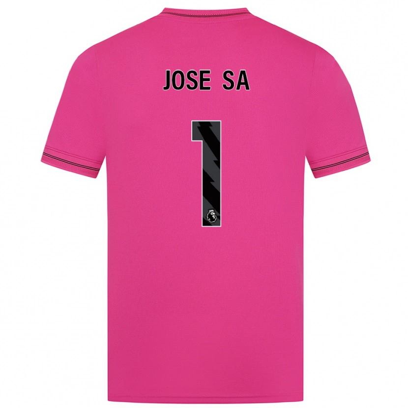 Danxen Kvinder José Sá #1 Magenta Sort Målmandstrøje 2025/26 Trøje T-shirt
