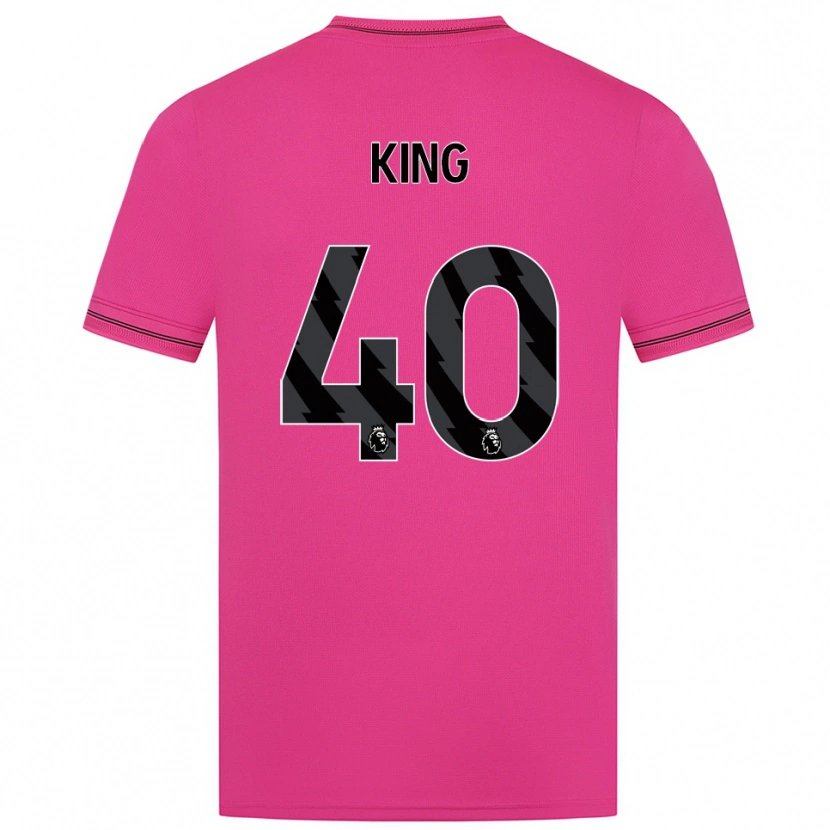 Danxen Kvinder Tom King #40 Magenta Sort Målmandstrøje 2025/26 Trøje T-shirt