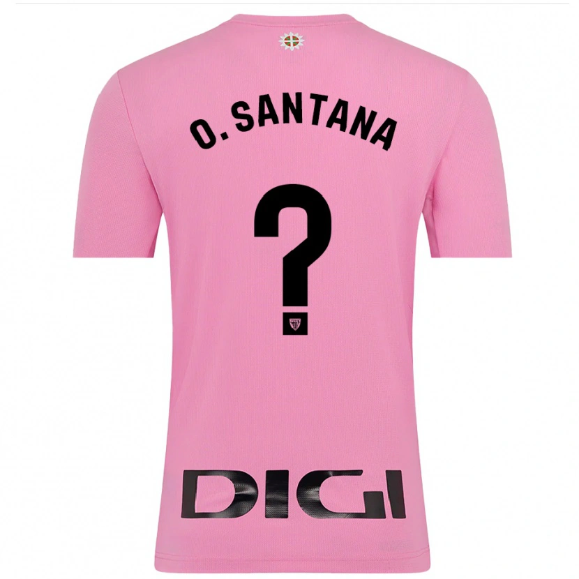 Danxen Kvinder Olatz Santana Amado #0 Pink Sort Målmandstrøje 2025/26 Trøje T-shirt
