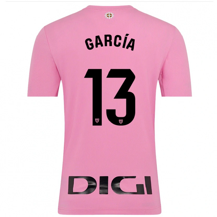 Danxen Kvinder Simón García #13 Pink Sort Målmandstrøje 2025/26 Trøje T-shirt