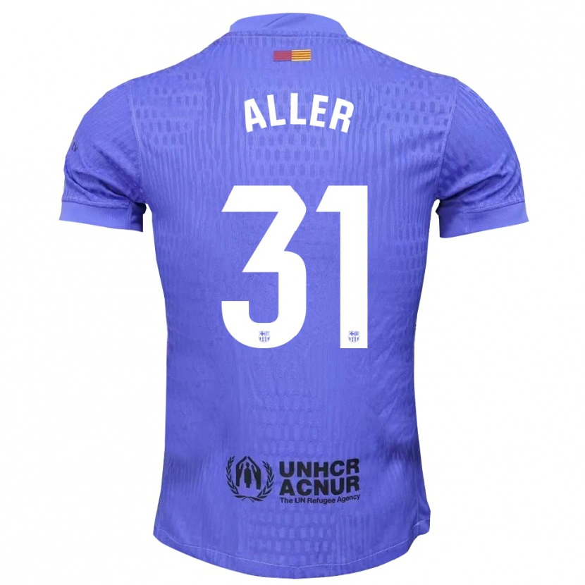 Danxen Kvinder Eder Aller #31 Blå Sort Målmandstrøje 2025/26 Trøje T-shirt