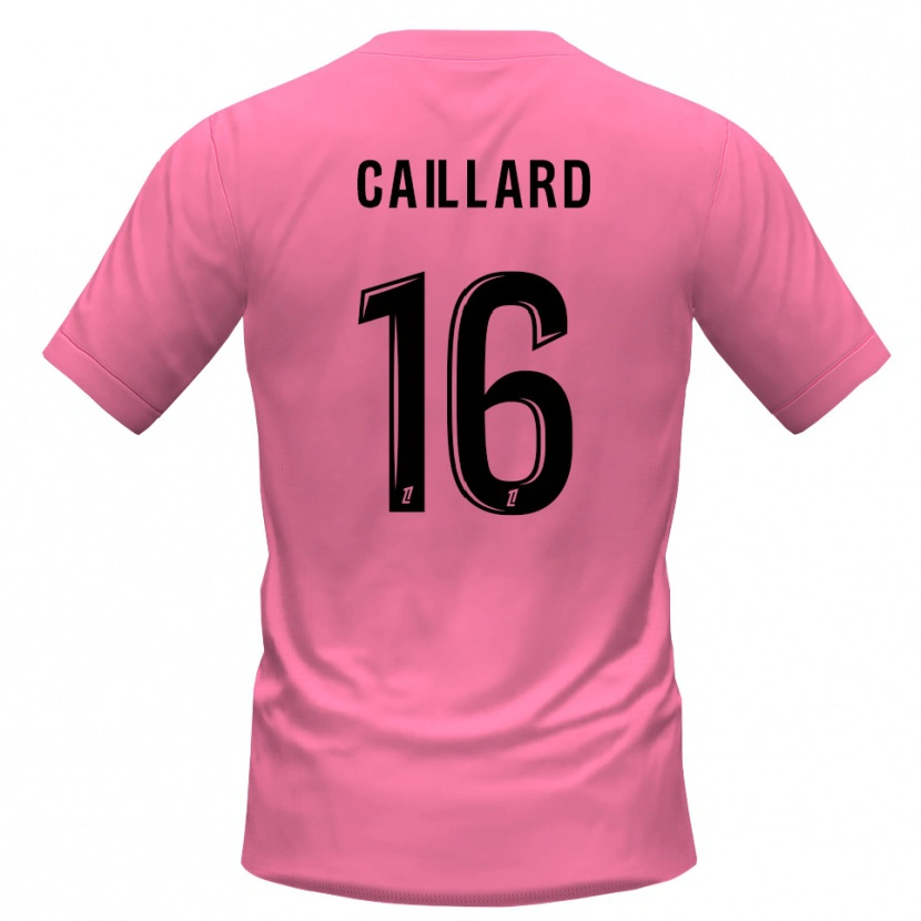 Danxen Kvinder Marc-Aurèle Caillard #16 Pink Sort Målmandstrøje 2025/26 Trøje T-shirt