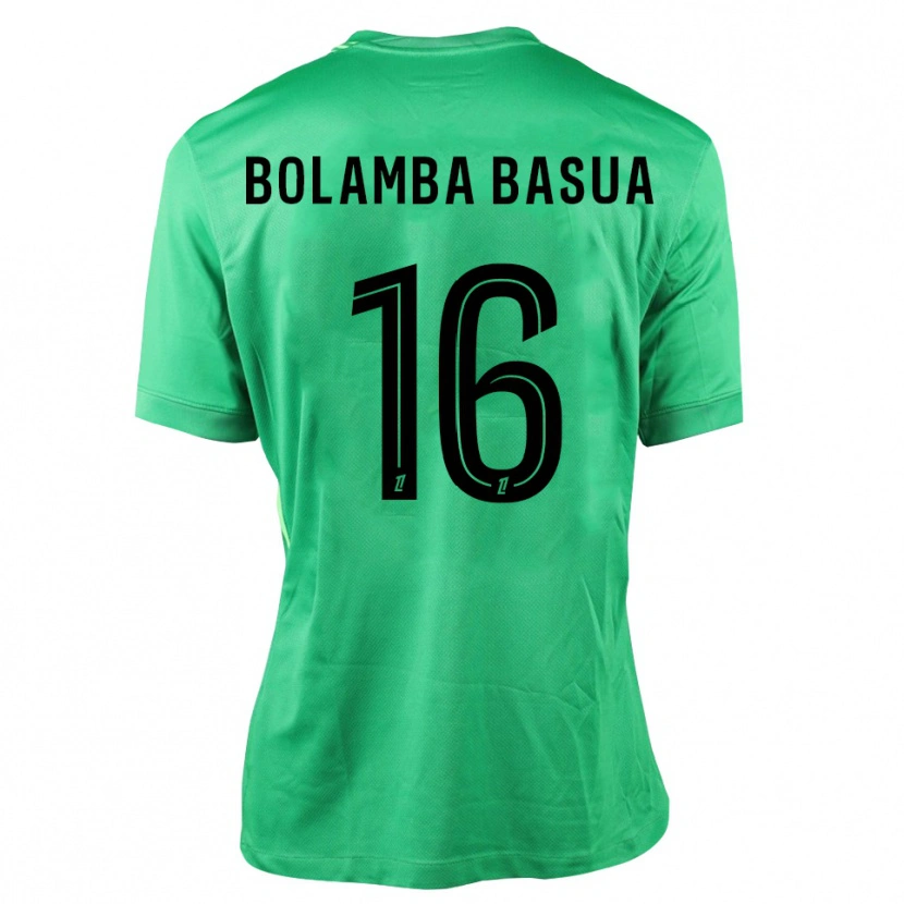 Danxen Kvinder Kévin Bolamba Basua #16 Grøn Sort Målmandstrøje 2025/26 Trøje T-shirt