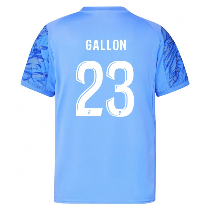 Danxen Kvinder Gauthier Gallon #23 Blå Hvid Målmandstrøje 2025/26 Trøje T-shirt