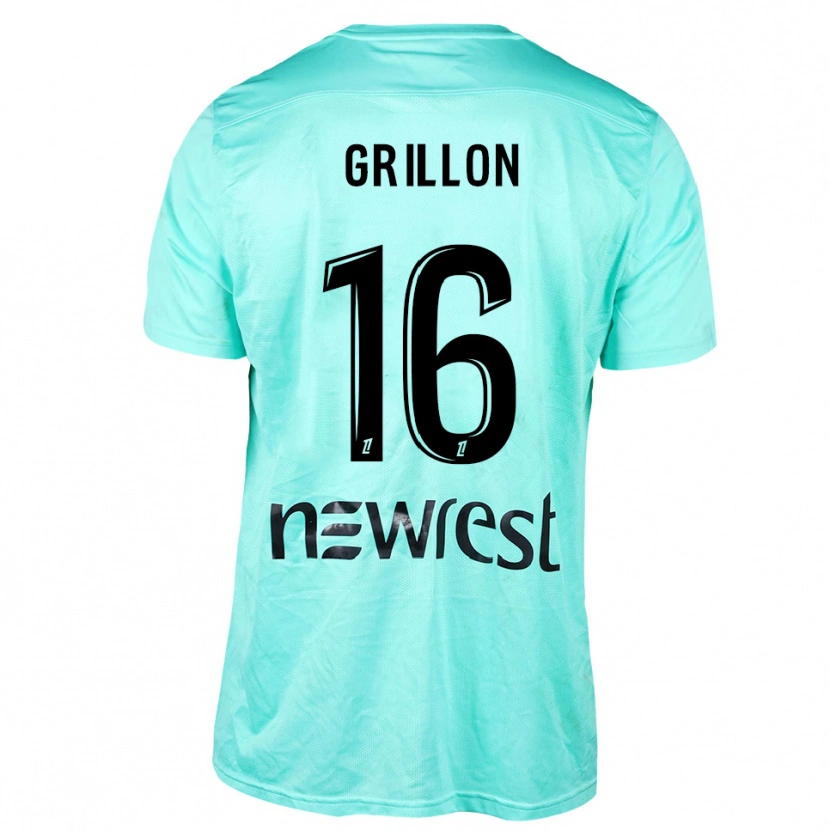 Danxen Kvinder Gaëlle Grillon #16 Aqua Sort Målmandstrøje 2025/26 Trøje T-shirt