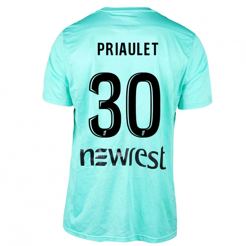 Danxen Kvinder Anaïs Priaulet #30 Aqua Sort Målmandstrøje 2025/26 Trøje T-shirt