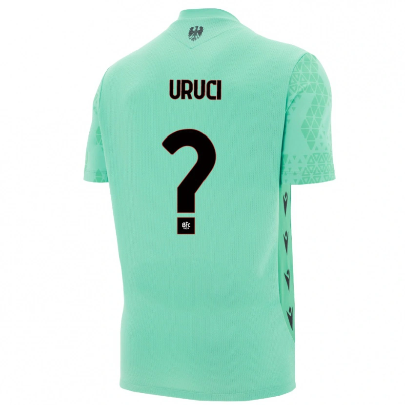 Danxen Kvinder Klejton Uruci #0 Mint Blå Sort Målmandstrøje 2025/26 Trøje T-shirt