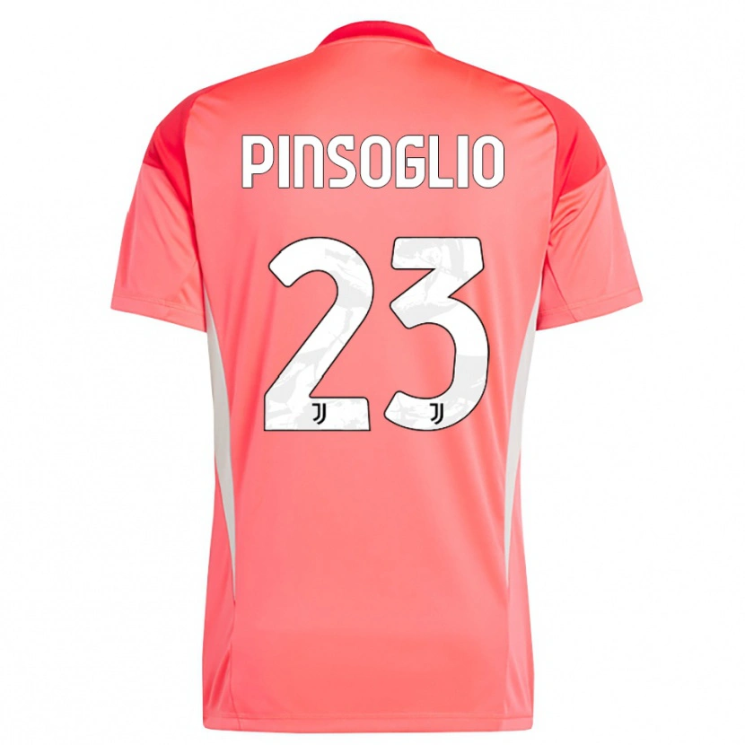 Danxen Kvinder Carlo Pinsoglio #23 Rød Orange Målmandstrøje 2025/26 Trøje T-shirt