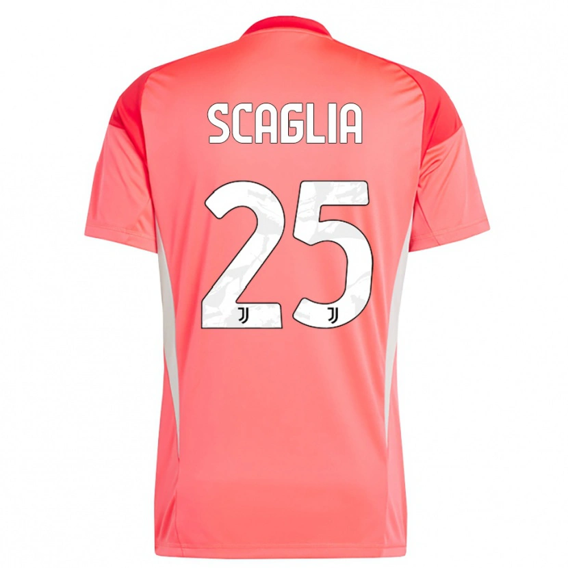 Danxen Kvinder Simone Scaglia #25 Rød Orange Målmandstrøje 2025/26 Trøje T-shirt