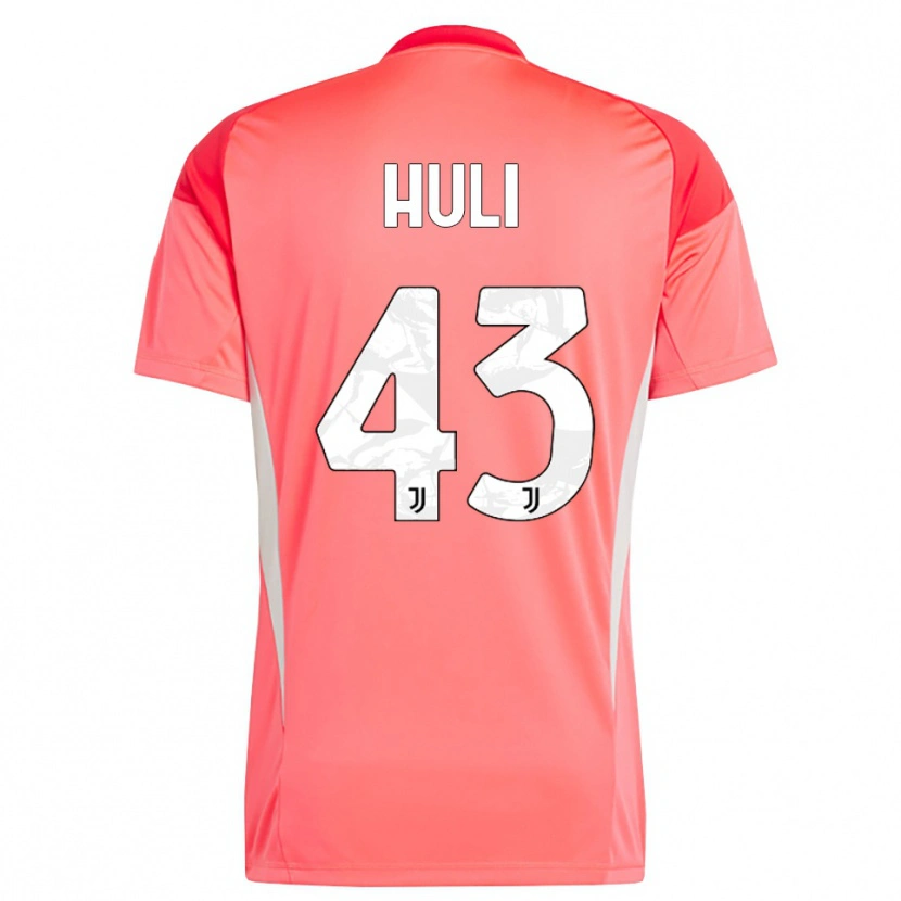 Danxen Kvinder Raffaele Huli #43 Rød Orange Målmandstrøje 2025/26 Trøje T-shirt