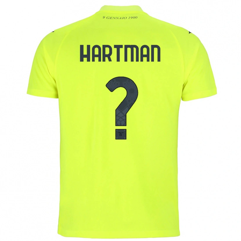 Danxen Kvinder Thomas Hartman #0 Fluorescerende Grøn Målmandstrøje 2025/26 Trøje T-shirt
