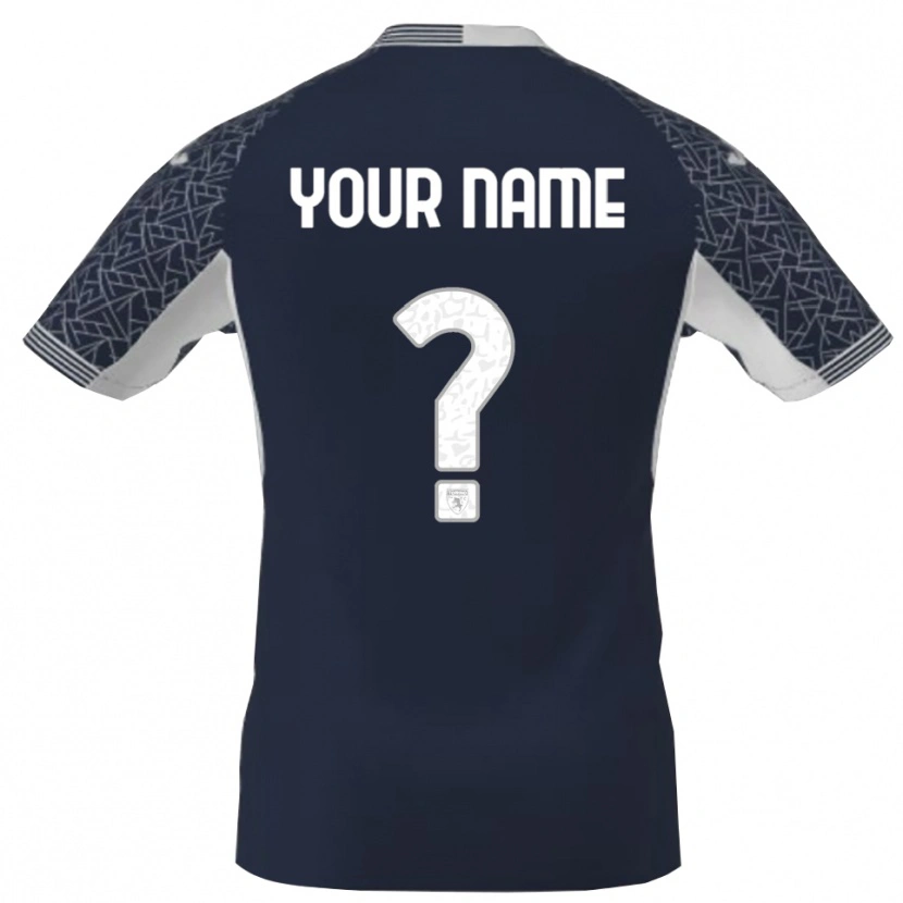 Danxen Kvinder Torino FC Blå Sort Hvid Målmandstrøje 2025/26 Trøje T-shirt