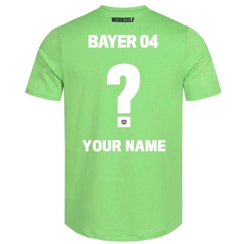 Danxen Kvinder Bayer 04 Leverkusen Lys Grøn Hvid Målmandstrøje 2025/26 Trøje T-shirt