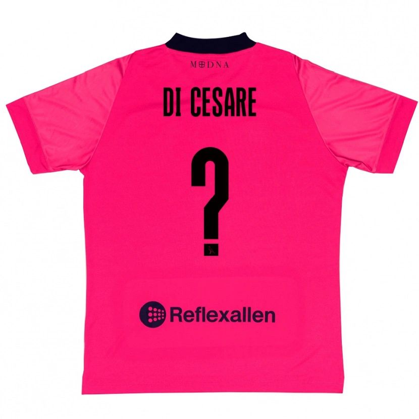 Danxen Kvinder Gabriele Di Cesare #0 Dybrød Sort Målmandstrøje 2025/26 Trøje T-shirt