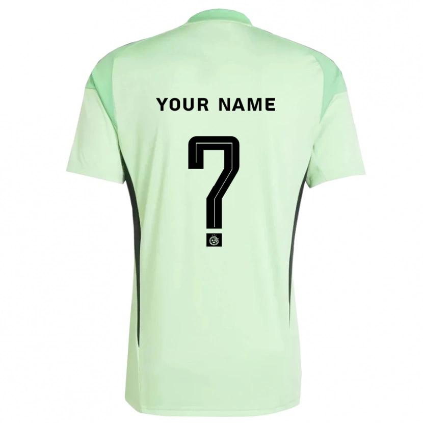 Danxen Kvinder Maccabi Haifa Lys Grøn Sort Målmandstrøje 2025/26 Trøje T-shirt