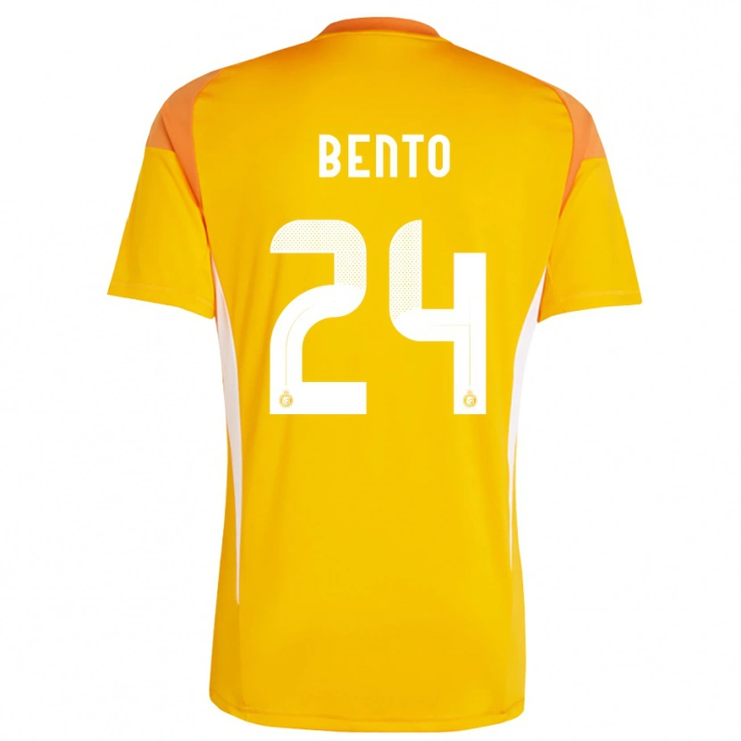 Danxen Kvinder Bento #24 Orange Gul Hvid Målmandstrøje 2025/26 Trøje T-shirt