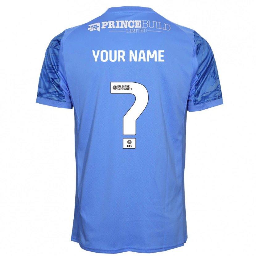 Danxen Kvinder Peterborough United Dodger Blå Målmandstrøje 2025/26 Trøje T-shirt