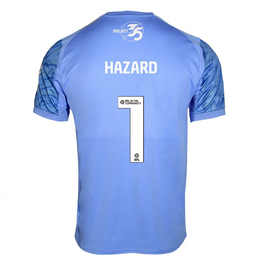 Danxen Kvinder Conor Hazard #1 Kongeb Blå Målmandstrøje 2025/26 Trøje T-shirt